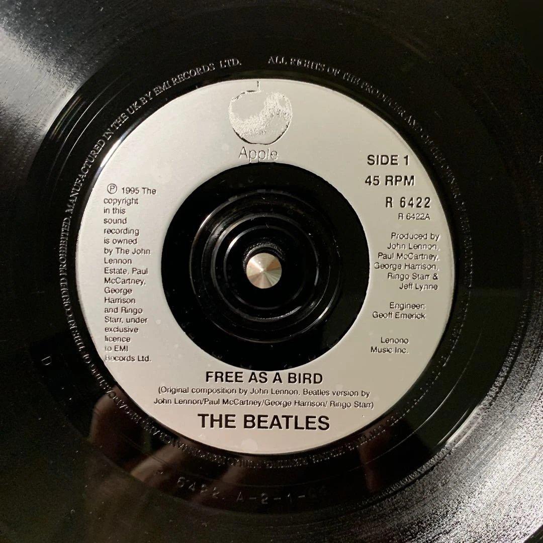 The Beatles / Free As A Bird ヨーロッパ盤7\"