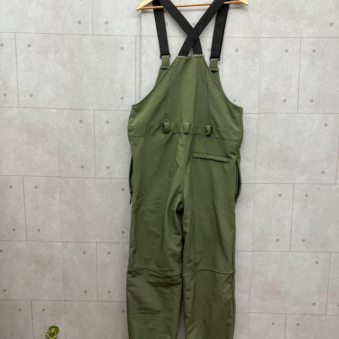 Slyde ビブパンツ オーバーオール スノボ スキー Lサイズ グリーン