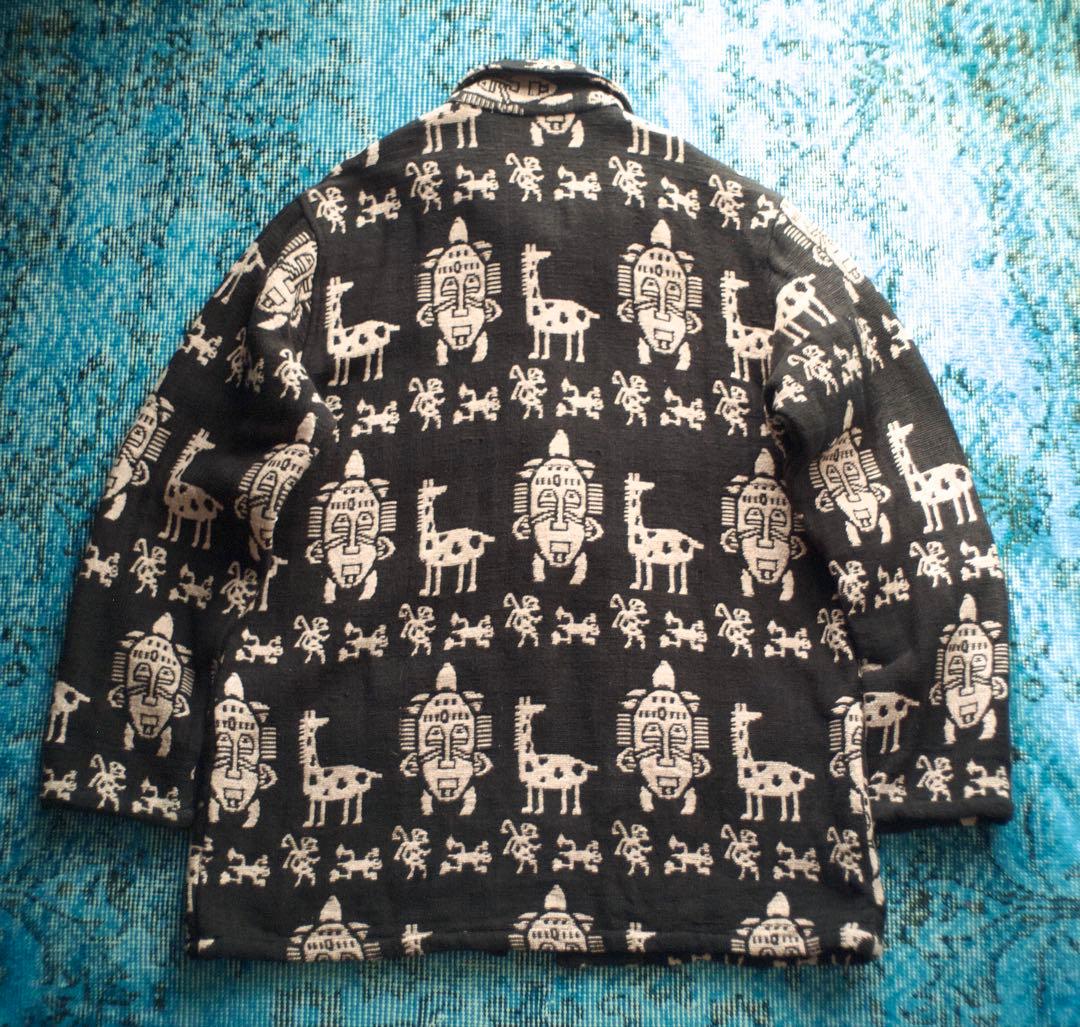 ジャケット・アウター 80s 90s CHICO'S native pattern coverall