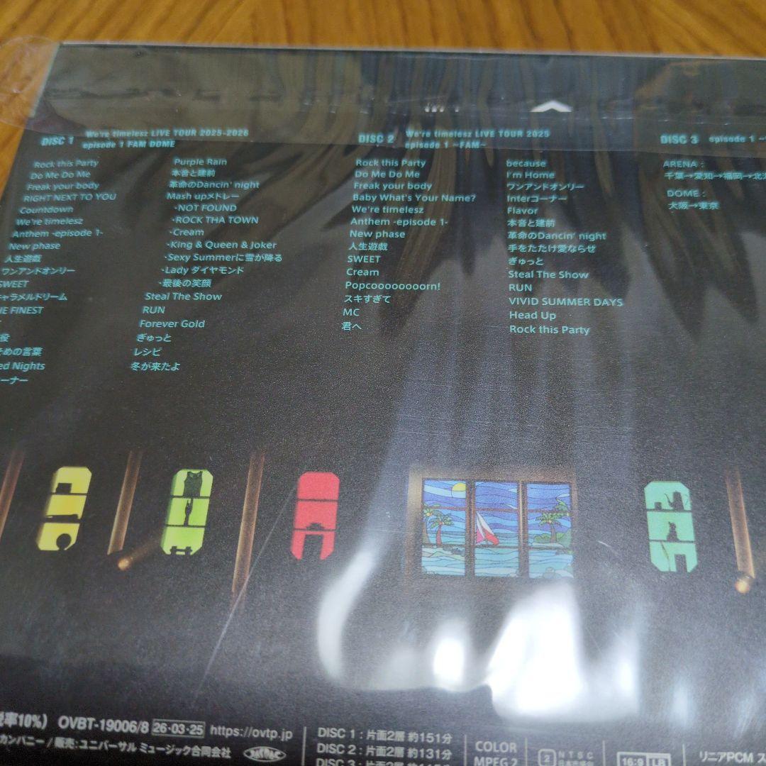 We're FAM DOME 初回限定 DVD