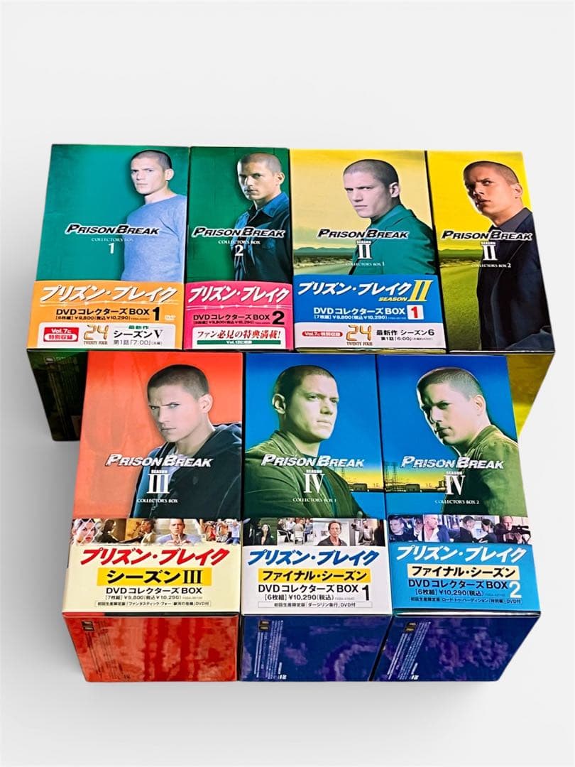 ⭐️国外TVドラマDVD⭐️プリズン・ブレイク DVDコレクターズ BOX全巻セット