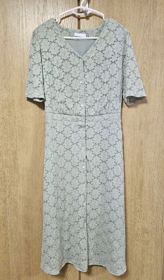 overE　あじさいワンピ 90サイズ