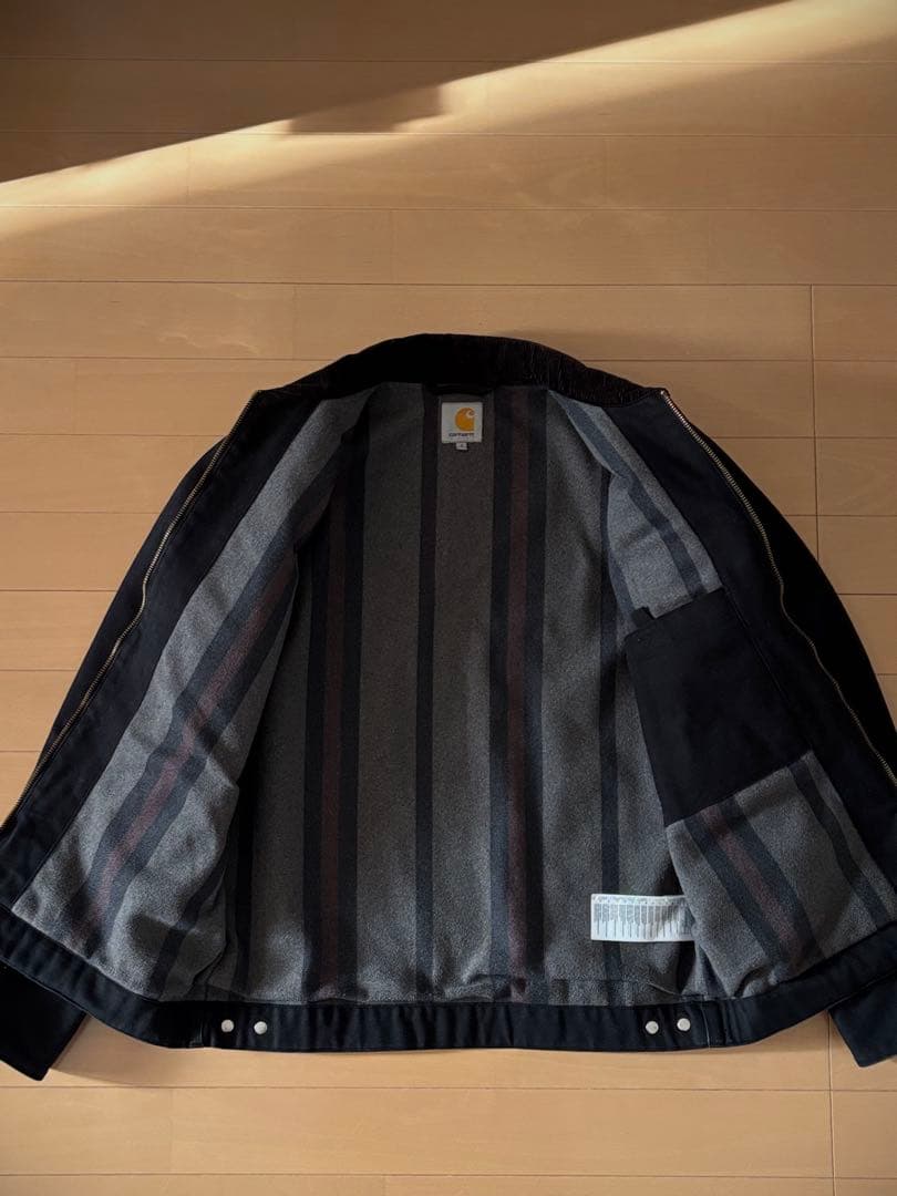 【正規品】Carhartt デトロイトジャケット ブラック Sサイズ