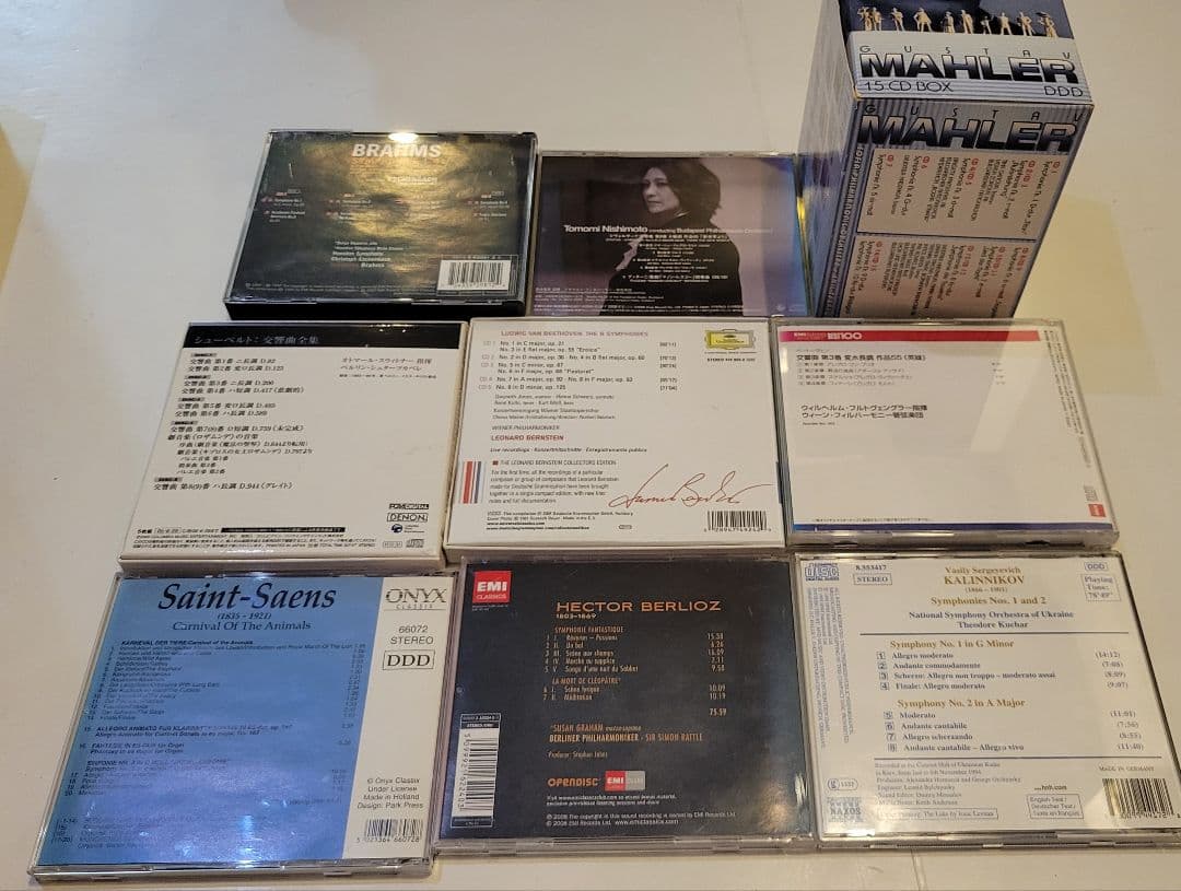 クラシックCD　マーラー　ベートーヴェン　チャイコフスキー　など交響曲全集セット