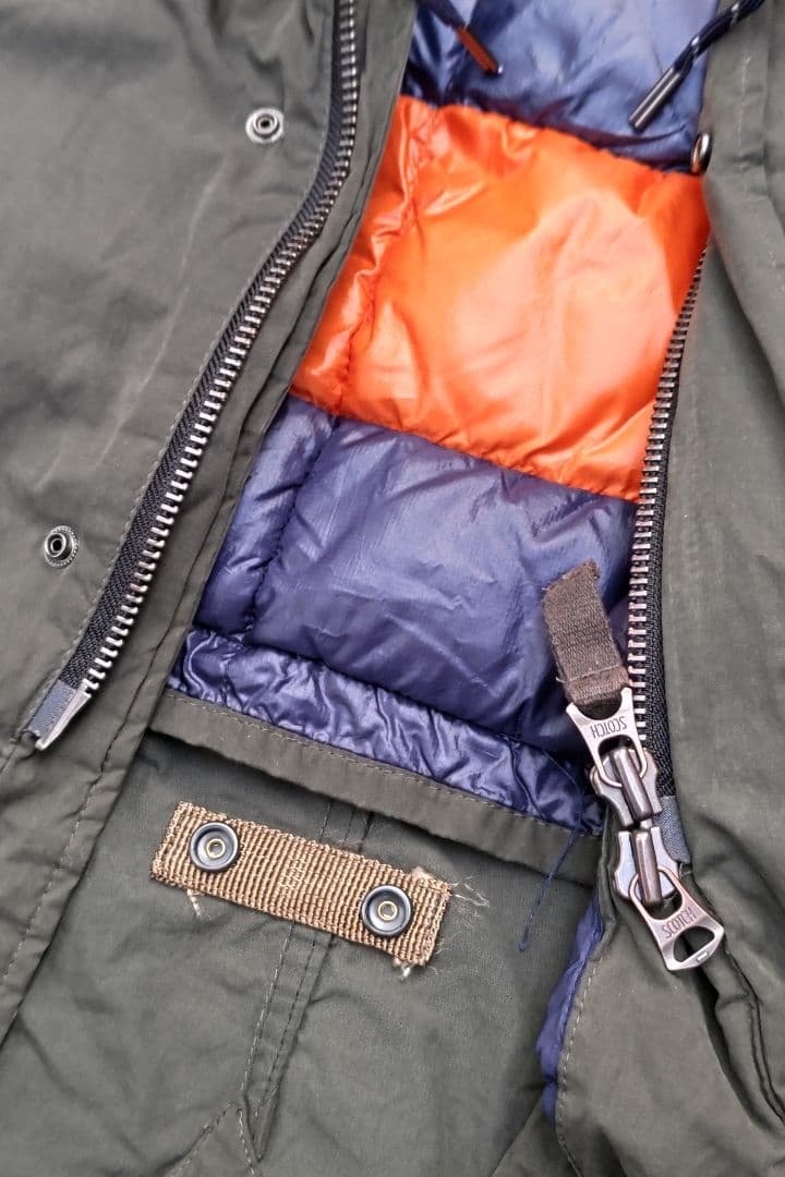 SCOTCH & SODA 中綿 PARKA モッズコート【M】オリーブグリーン