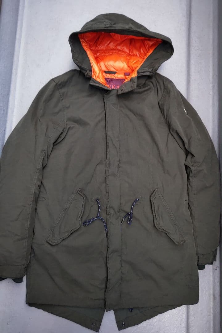SCOTCH & SODA 中綿 PARKA モッズコート【M】オリーブグリーン