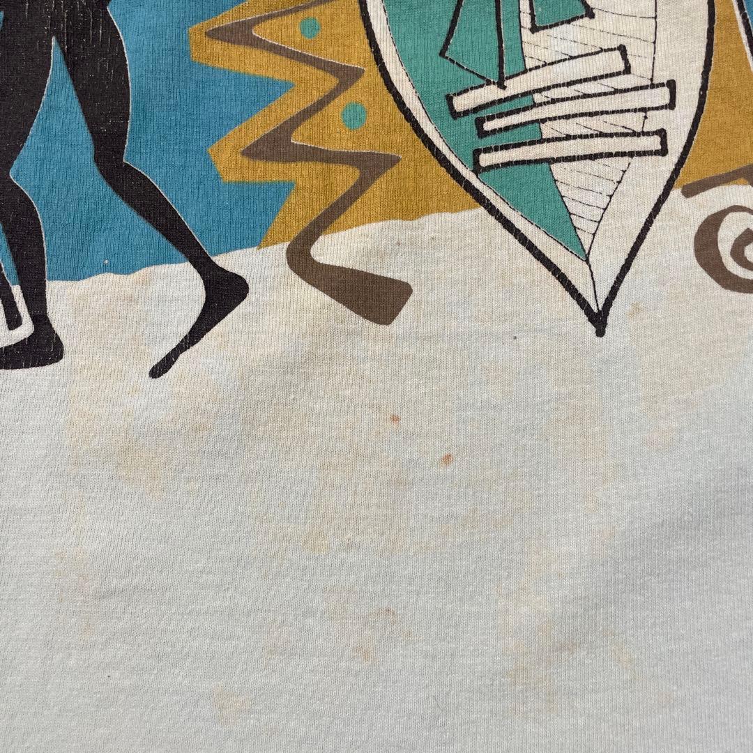 マ*サ様 80s Old. Stussy Zulu Tシャツ 仮面　ゾウリムシ