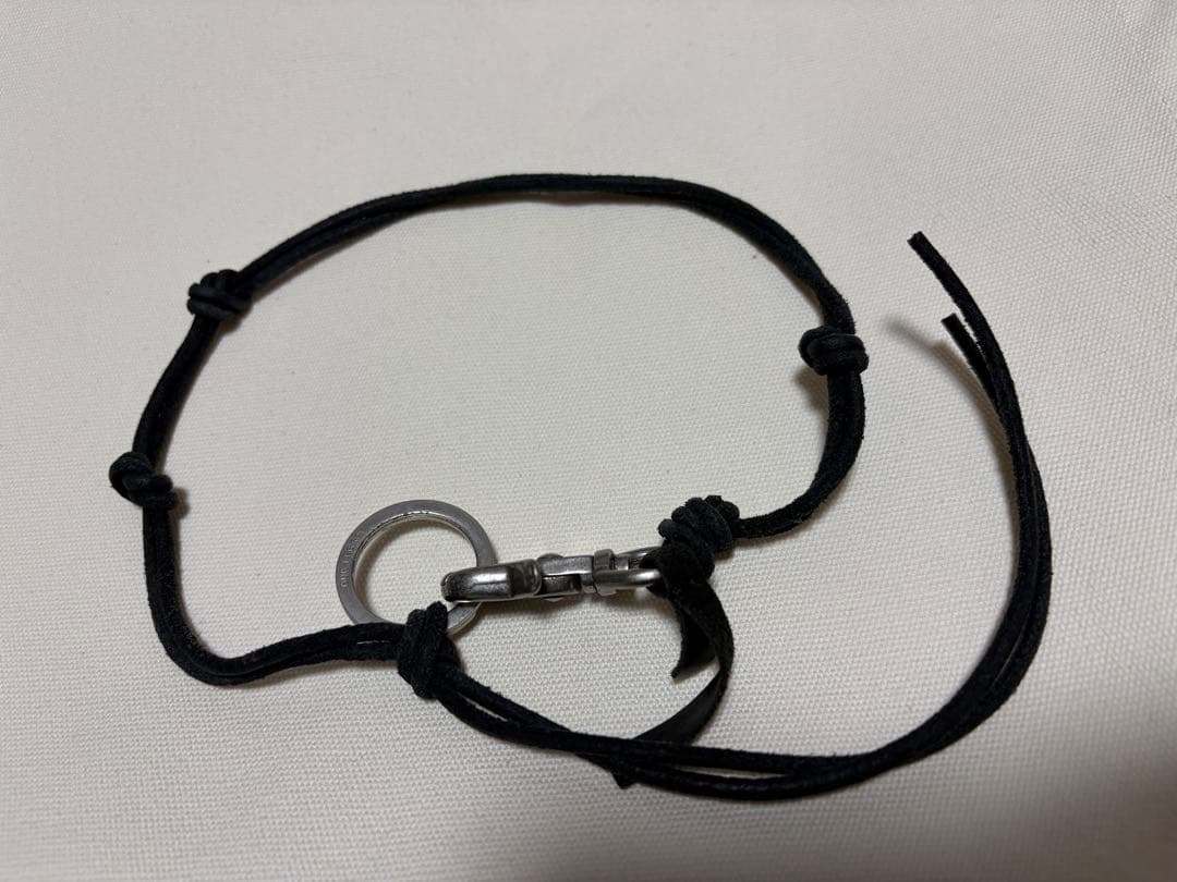 ourlegacy LADON ブラックBlack Leather ネックレス