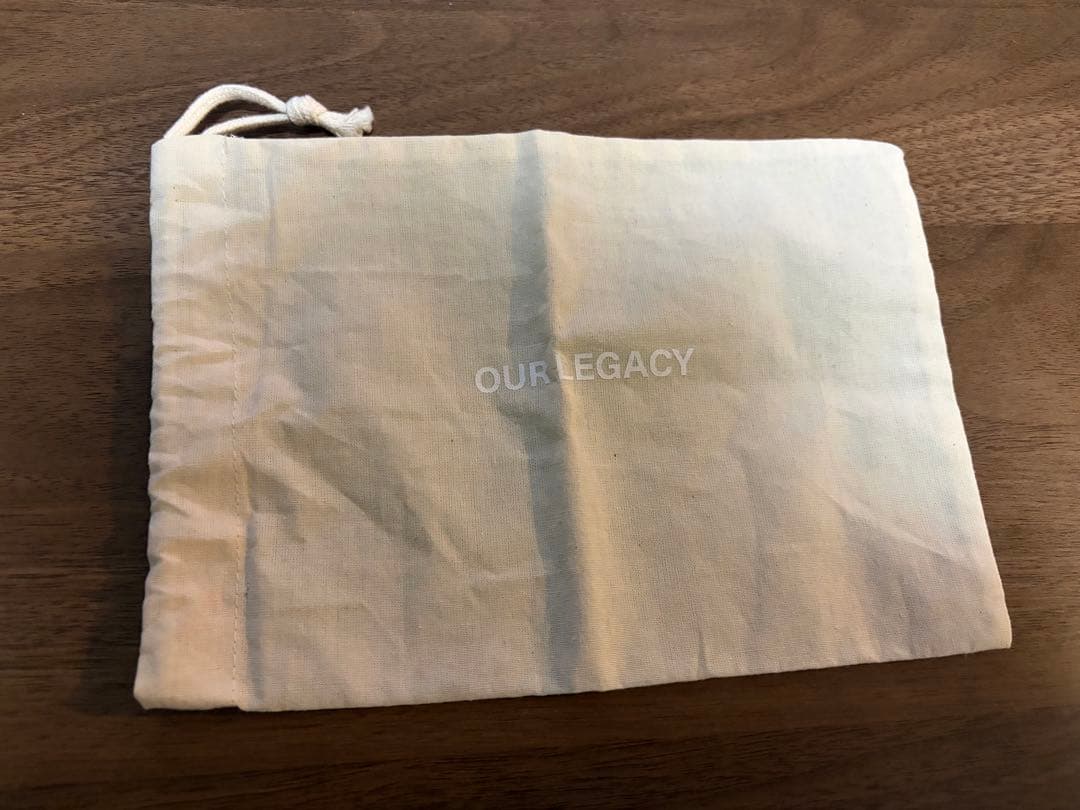 ourlegacy LADON ブラックBlack Leather ネックレス