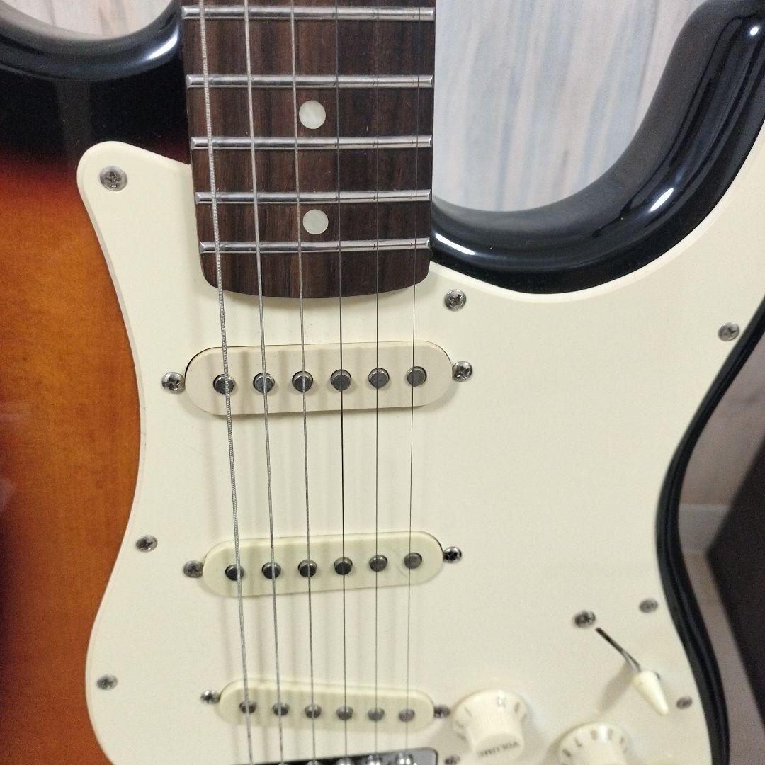 Squier エレキギター ストラトキャスター サンバースト