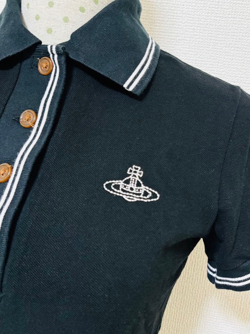 美品⭐️Vivienne Westwood ポロシャツ ブラック Mサイズ