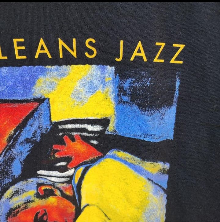s*j様 New Orleans Jazz Tシャツ ブラックMサイズ