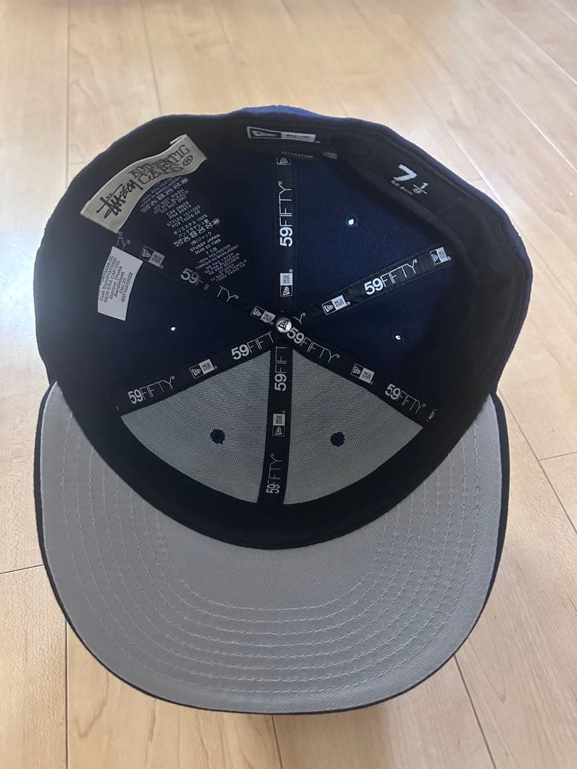 ★ほぼ未使用 完売品★STUSSY×NEWERA ステューシー NY 7 1/8