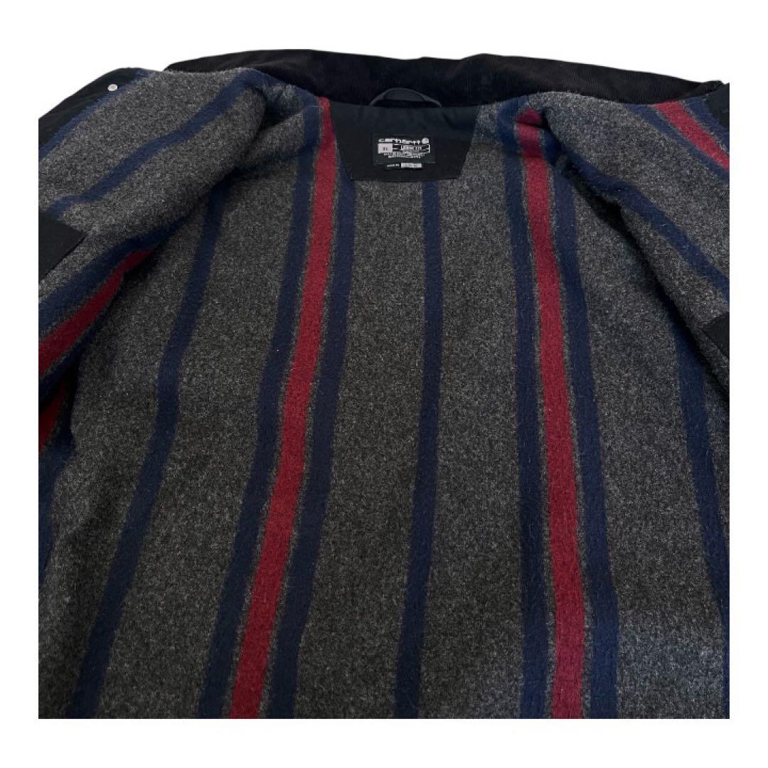 Carhartt C01 チョアコート ブラック ダック ルーズフィット XL