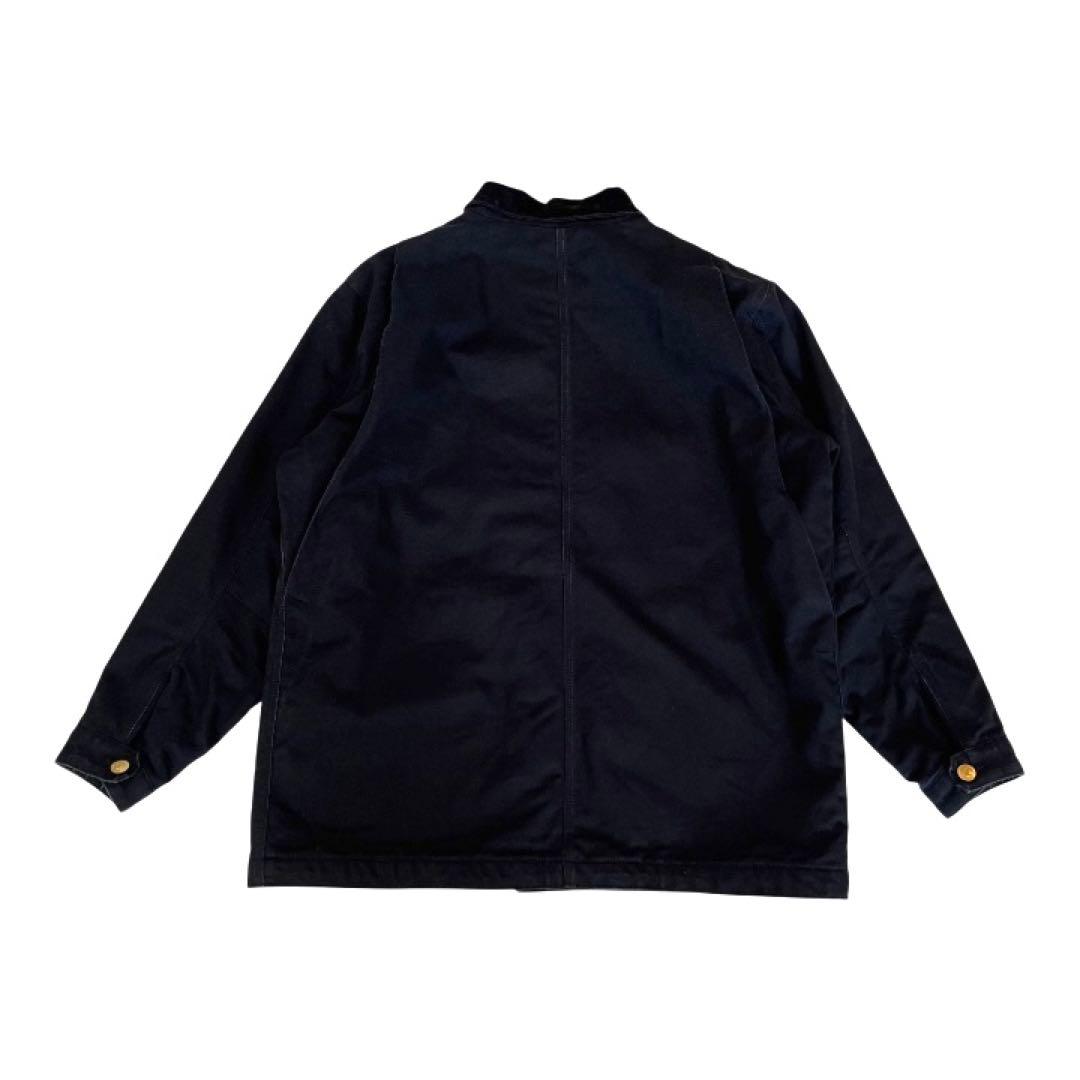 Carhartt C01 チョアコート ブラック ダック ルーズフィット XL