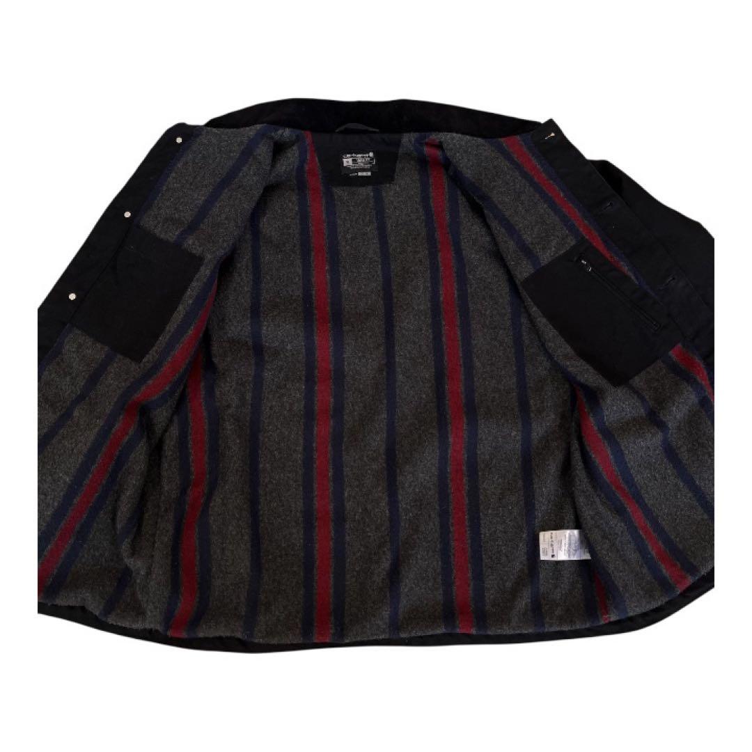 Carhartt C01 チョアコート ブラック ダック ルーズフィット XL