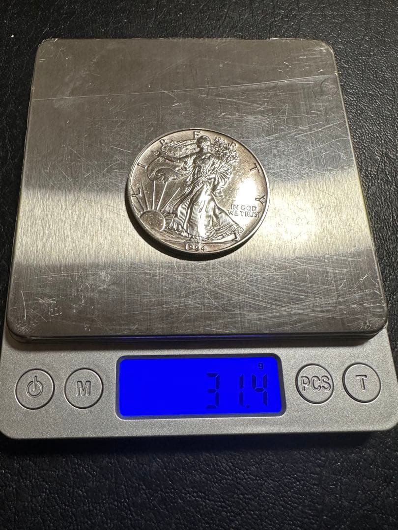1994 Walking Liberty Silver Coin 銀貨