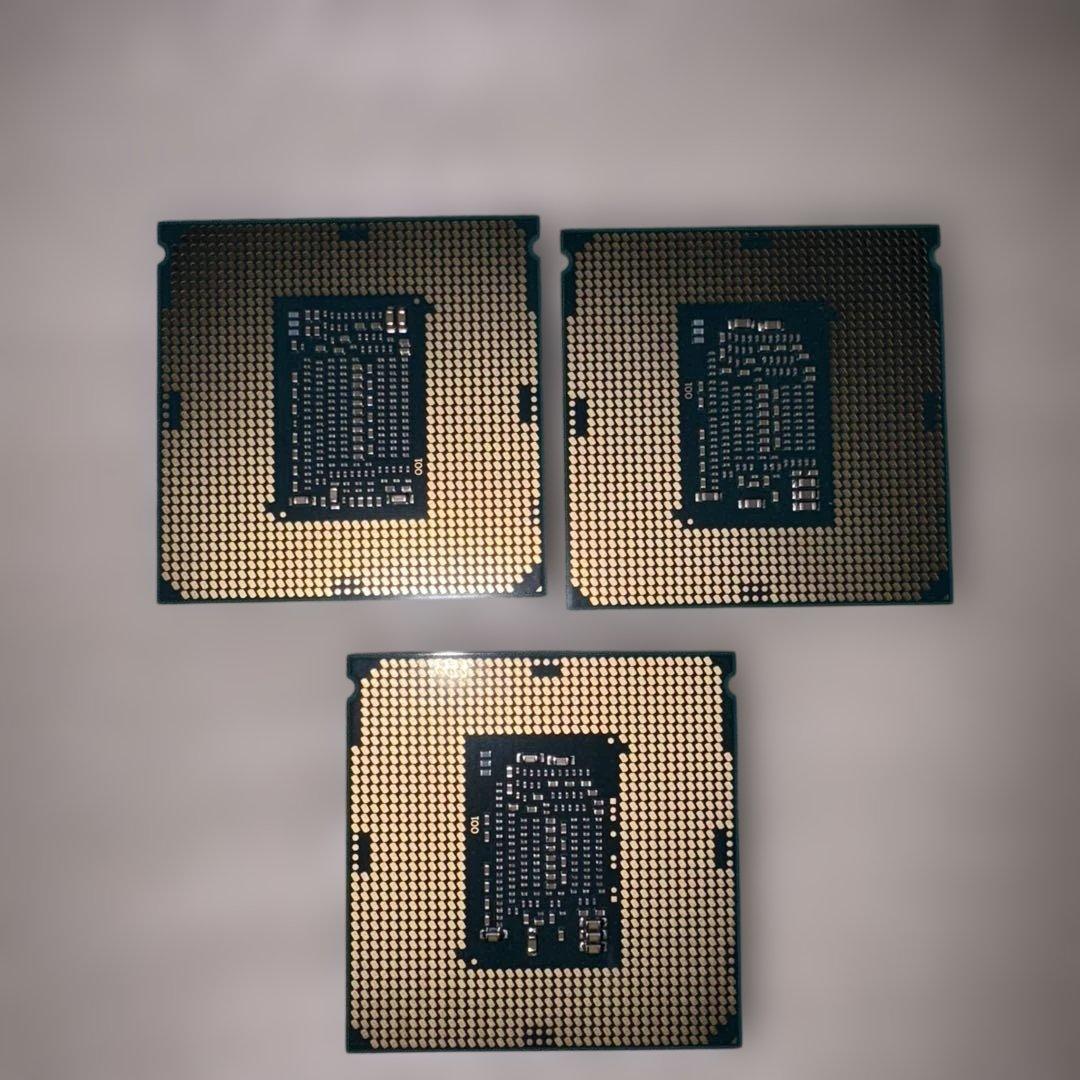Intel Core i5-8400 i5-7400 i5-6600 3種セット
