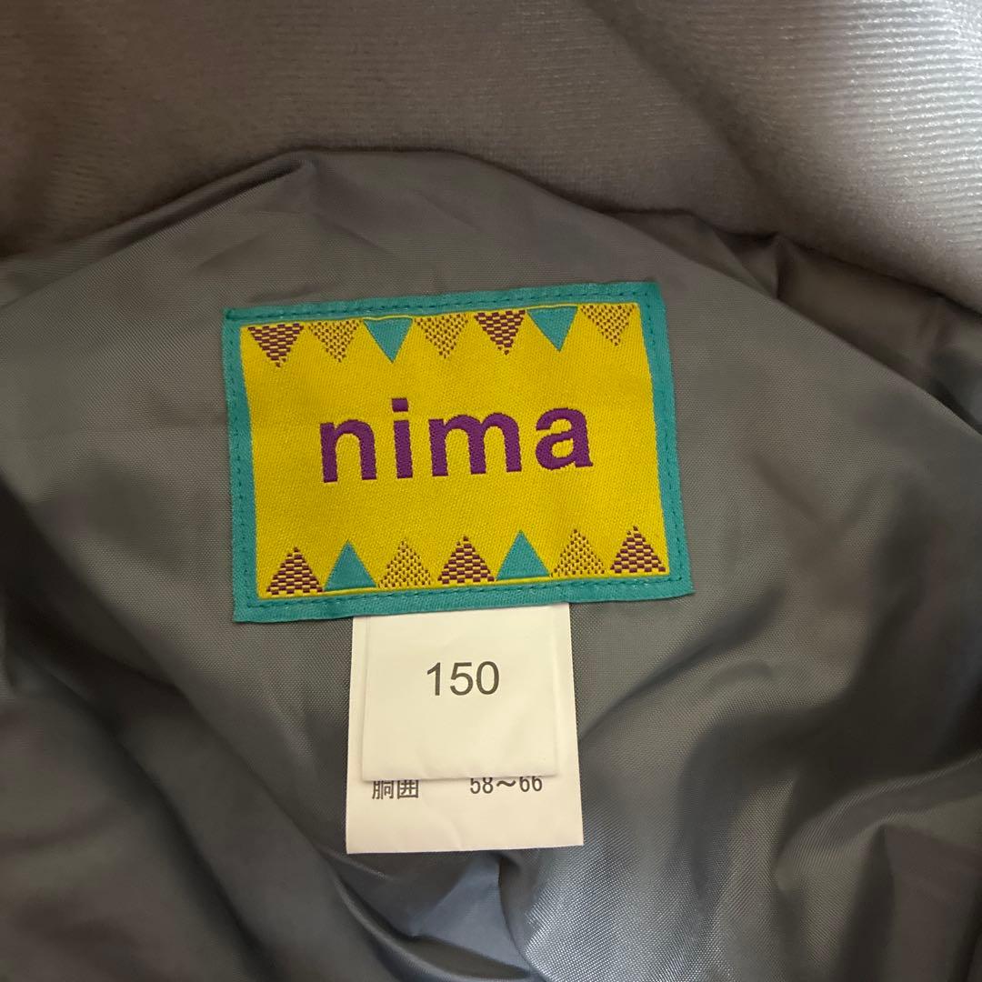 新品を値下❗️nima スキーウェア 150 タグ付き（135〜155センチ調整可