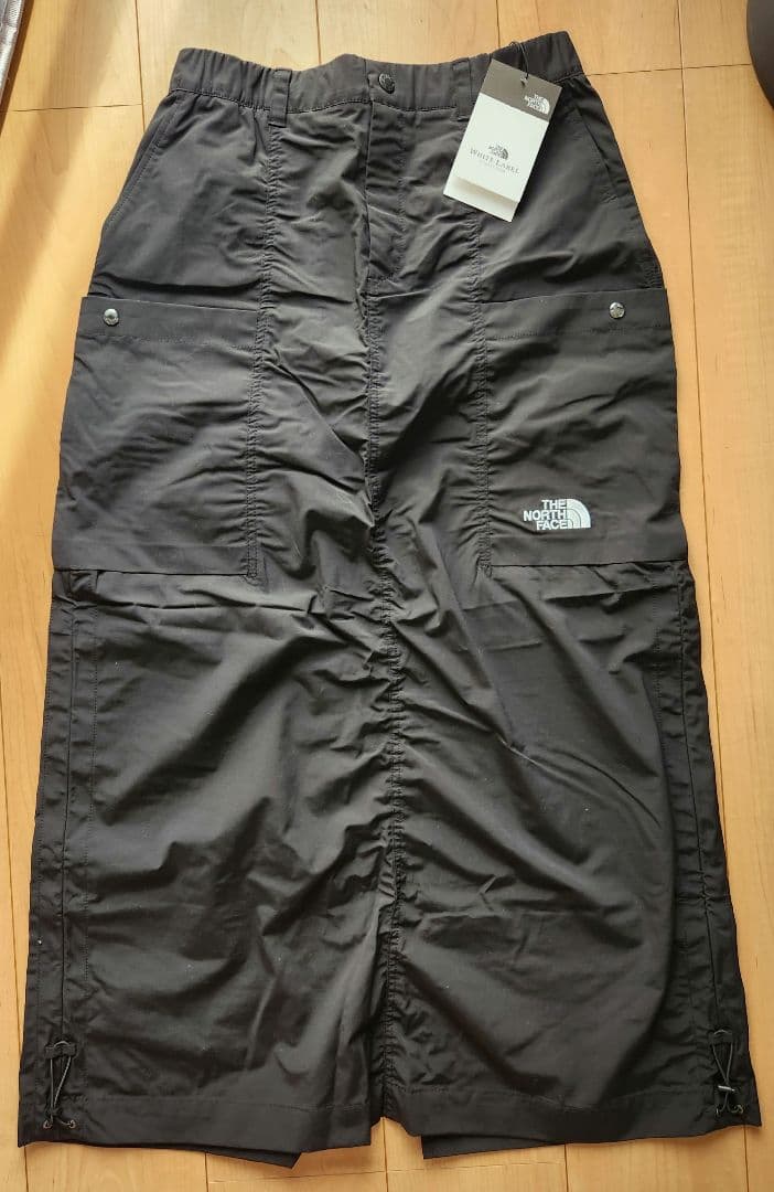 韓国限定　THE NORTH FACE ブラックロングスカート