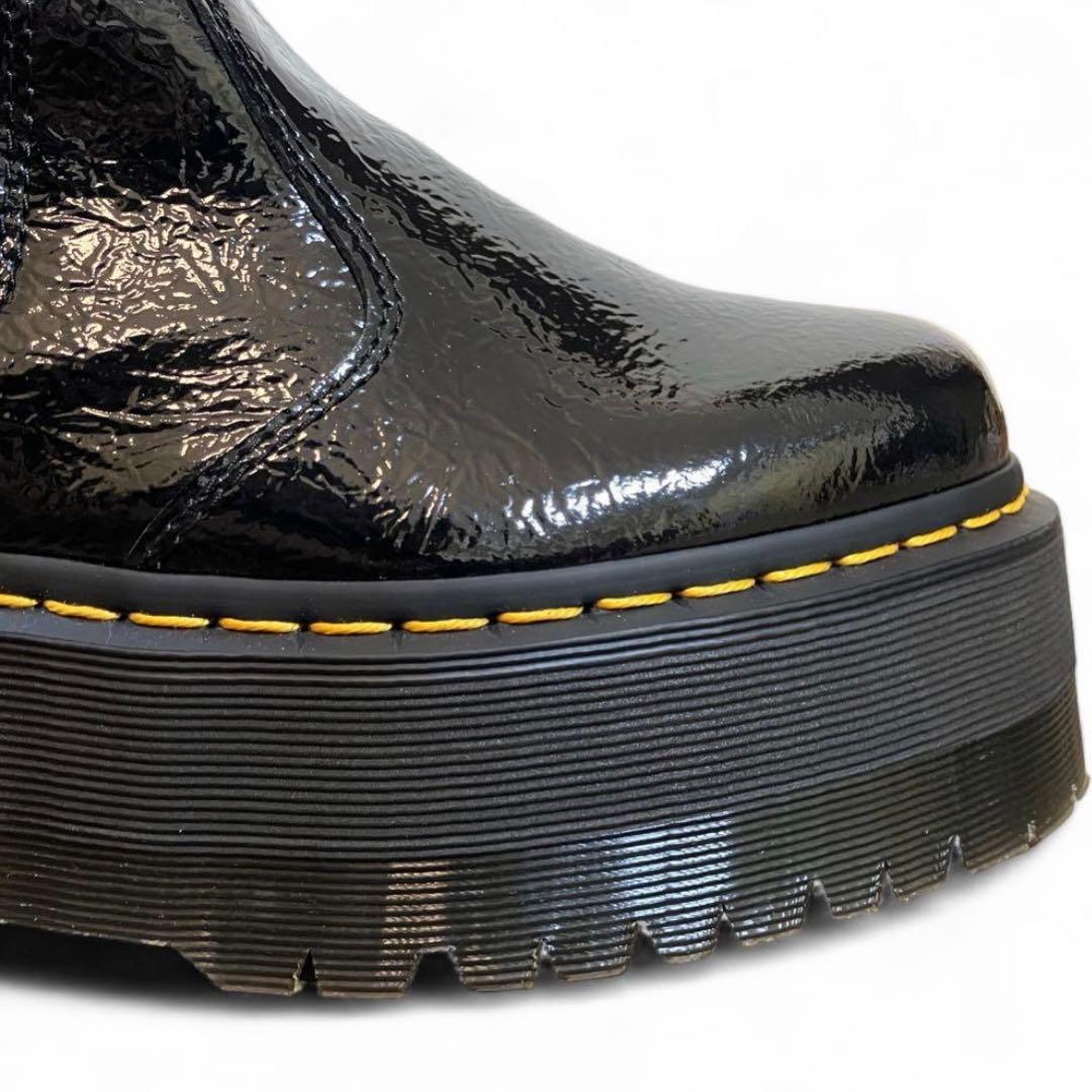 Dr.Martens ブラック サイドゴアブーツ