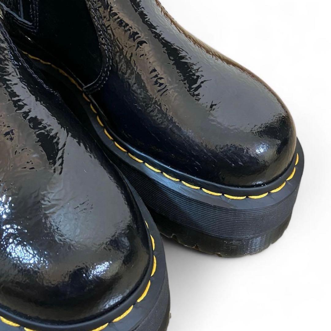 Dr.Martens ブラック サイドゴアブーツ