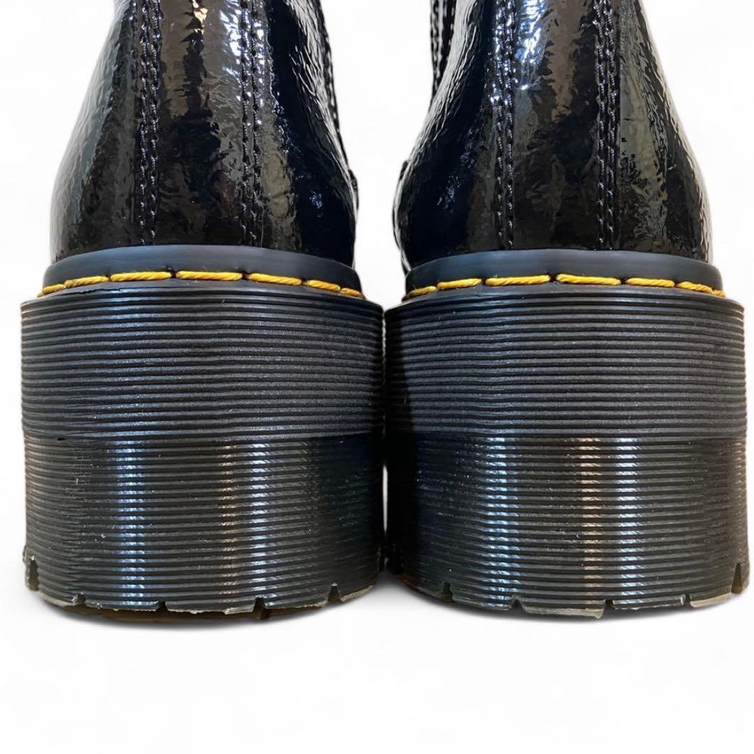 Dr.Martens ブラック サイドゴアブーツ