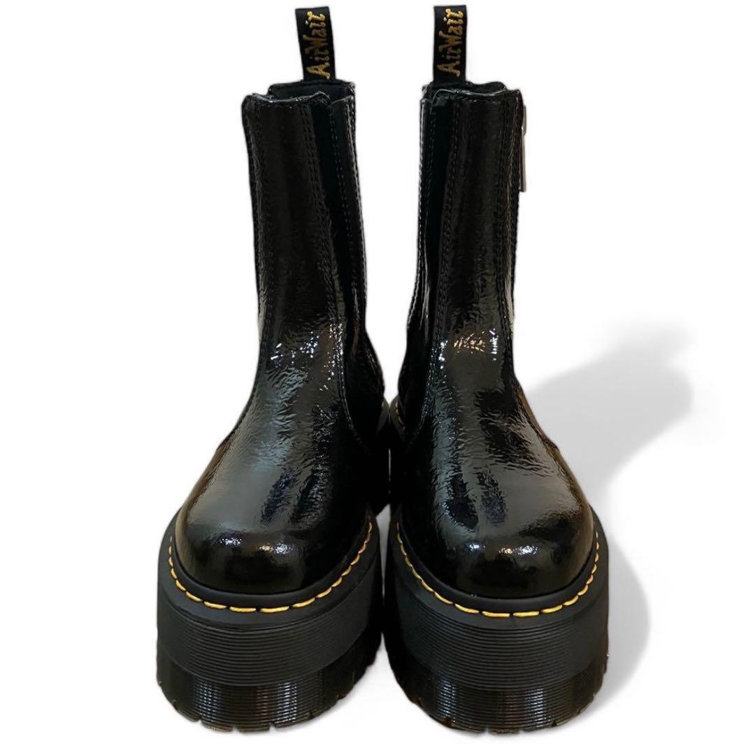 Dr.Martens ブラック サイドゴアブーツ