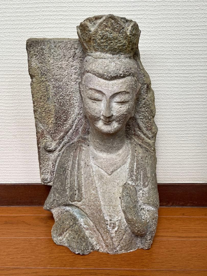 仏像　脇侍菩薩像　　台座付き
