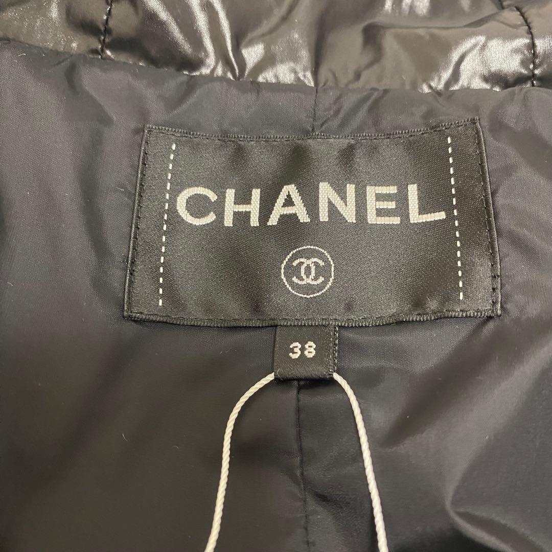 新品 CHANEL COCO シャネル NEIGE ギャザーコート コート 38