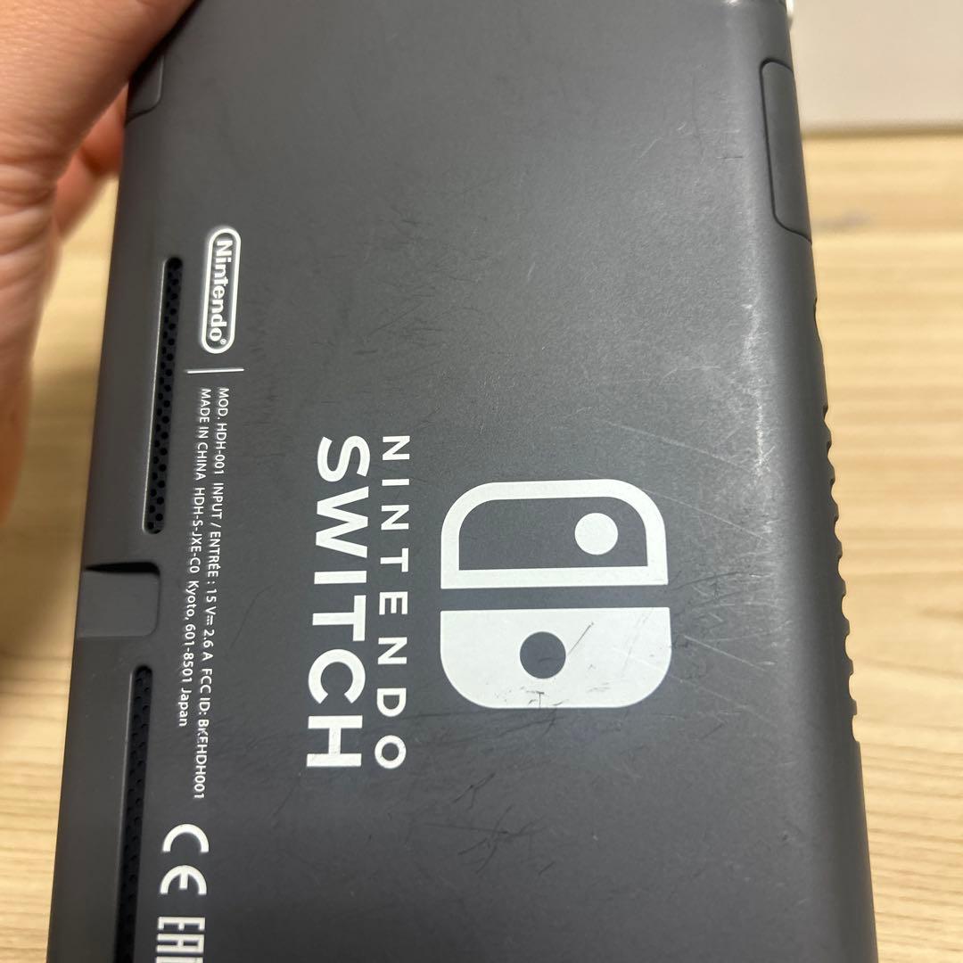 Nintendo Switch Lite グレー (充電器付き)