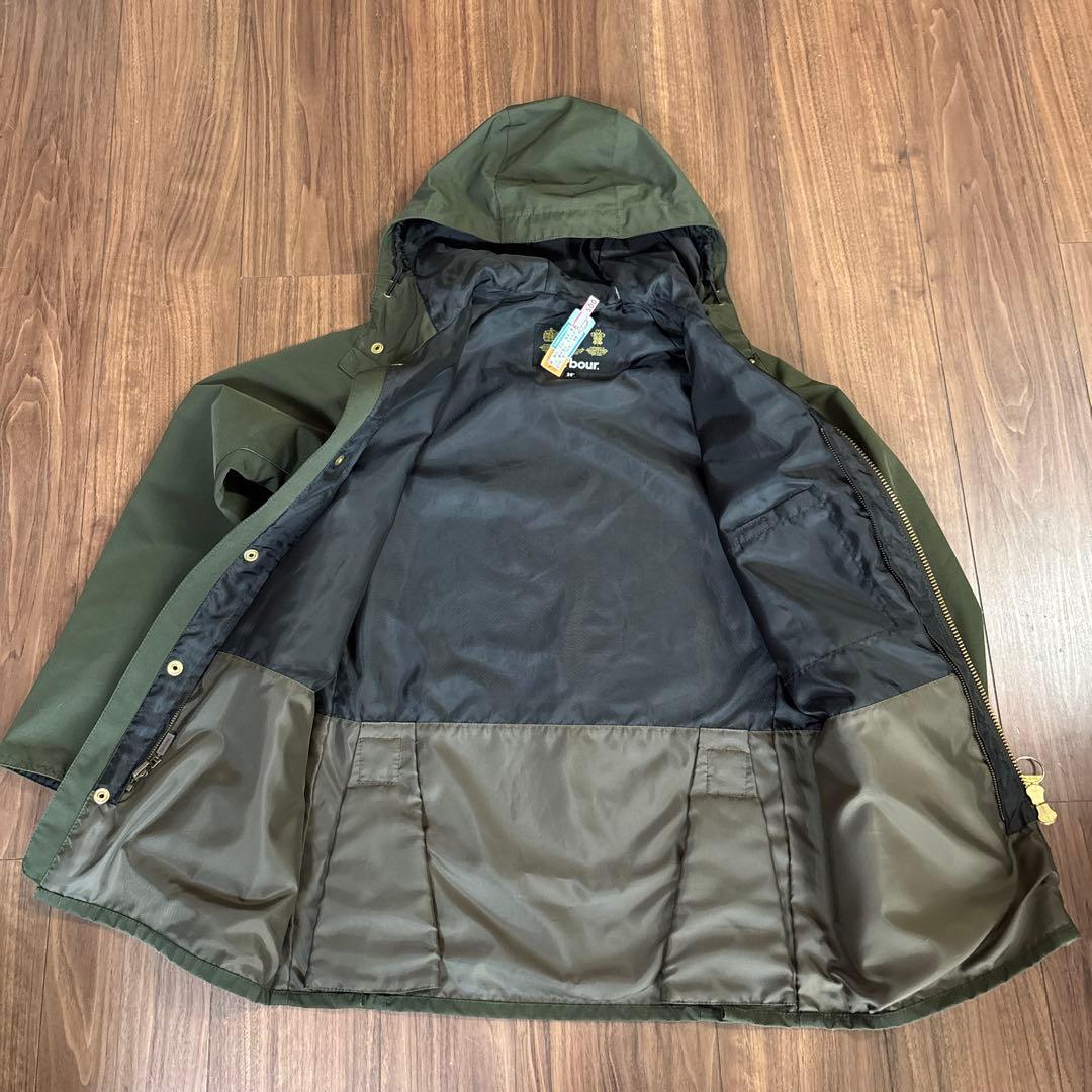 Barbour EDIFICE 別注 ノンオイル ハンティングジャケット 36