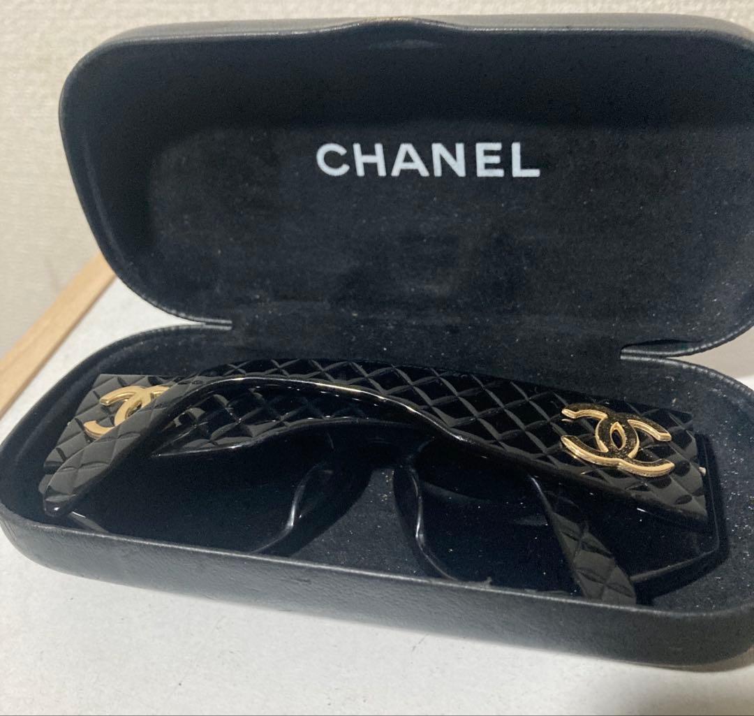 シャネルCHANEL サングラス マトラッセ 眼鏡 ココマーク　ケース付き