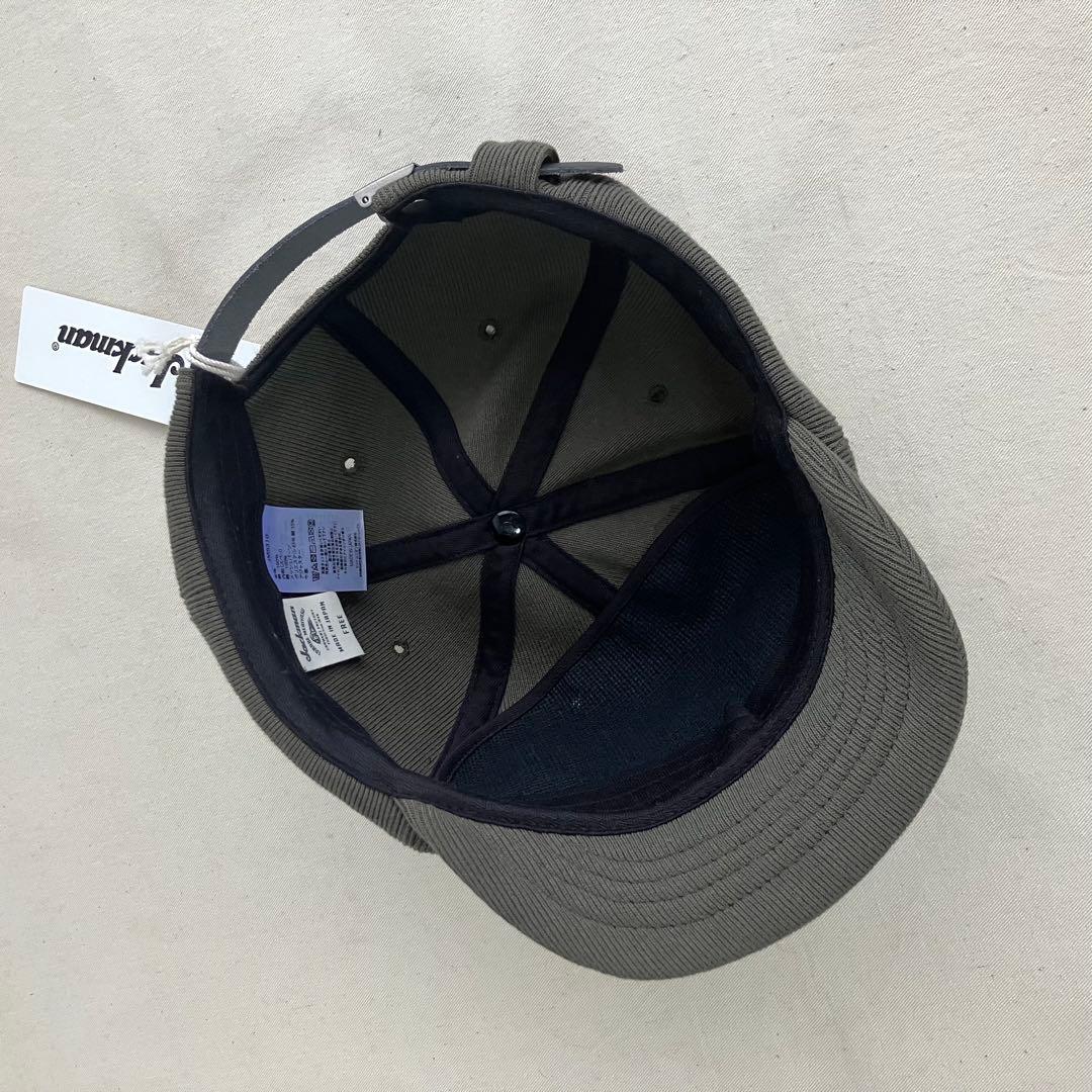 新品未使用 Jackman GG Rib BB Cap カーキ系 フリーサイズ