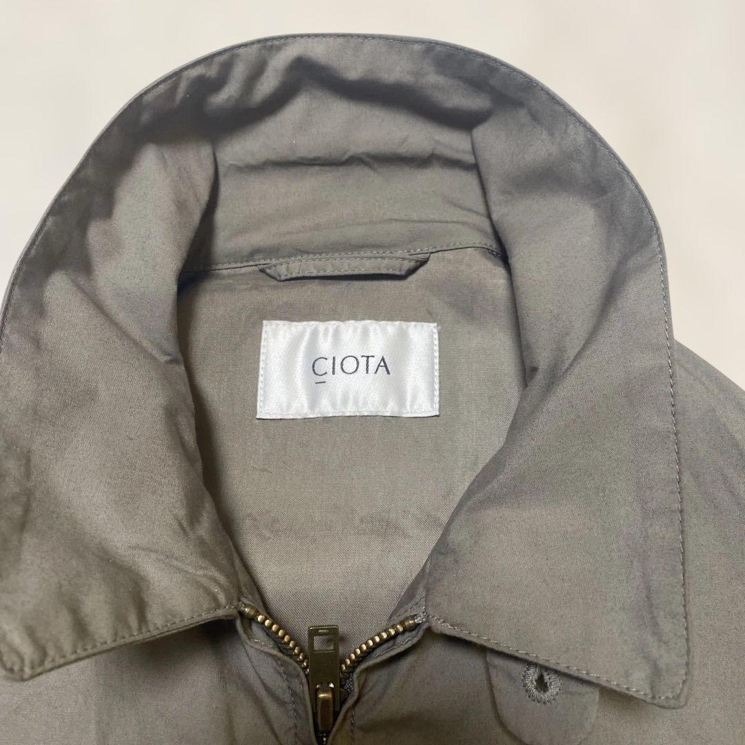 ジャケット・アウター CIOTA Zip up Jacket Typewriter Cloth 5