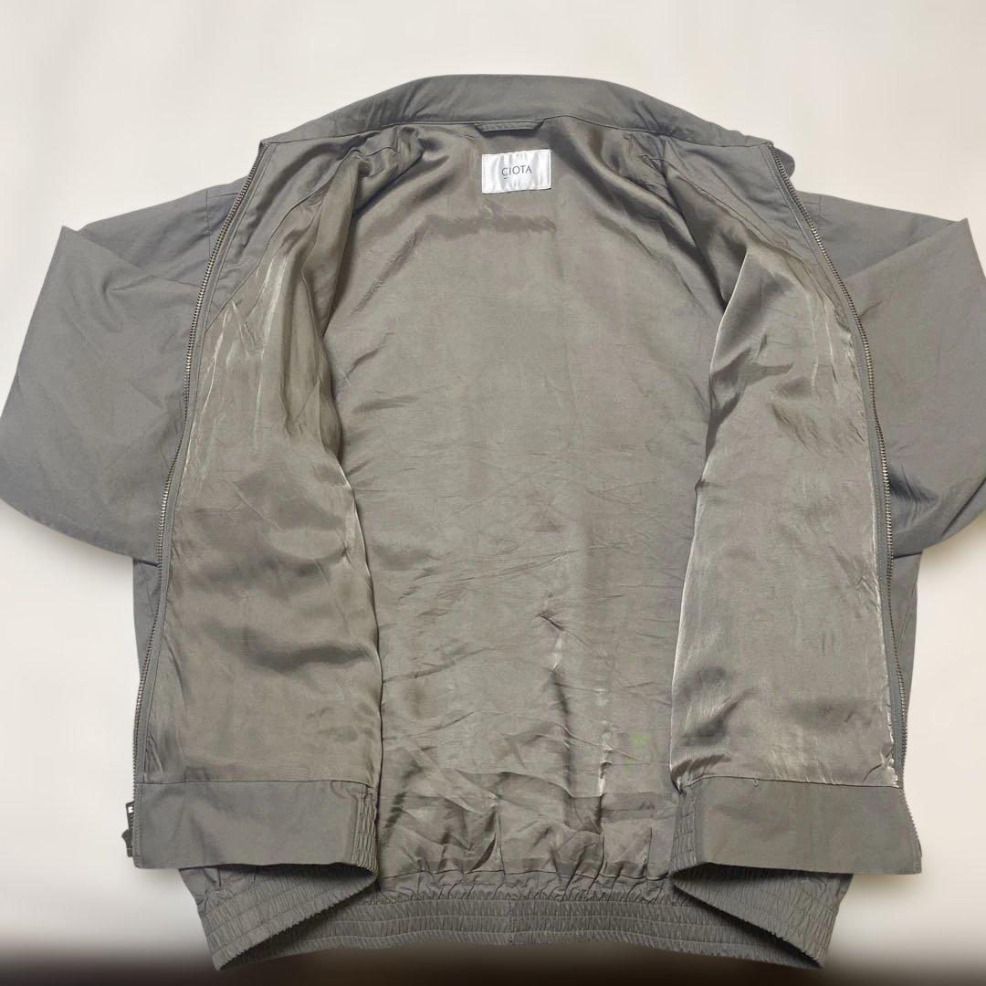ジャケット・アウター CIOTA Zip up Jacket Typewriter Cloth 5