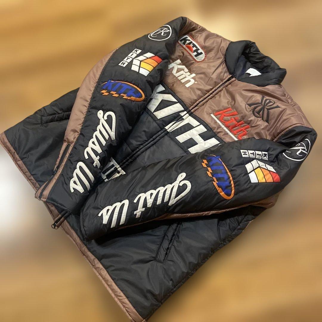 ジャケット・アウター KITH FullZip Brixton Puffed Shirt Jacket