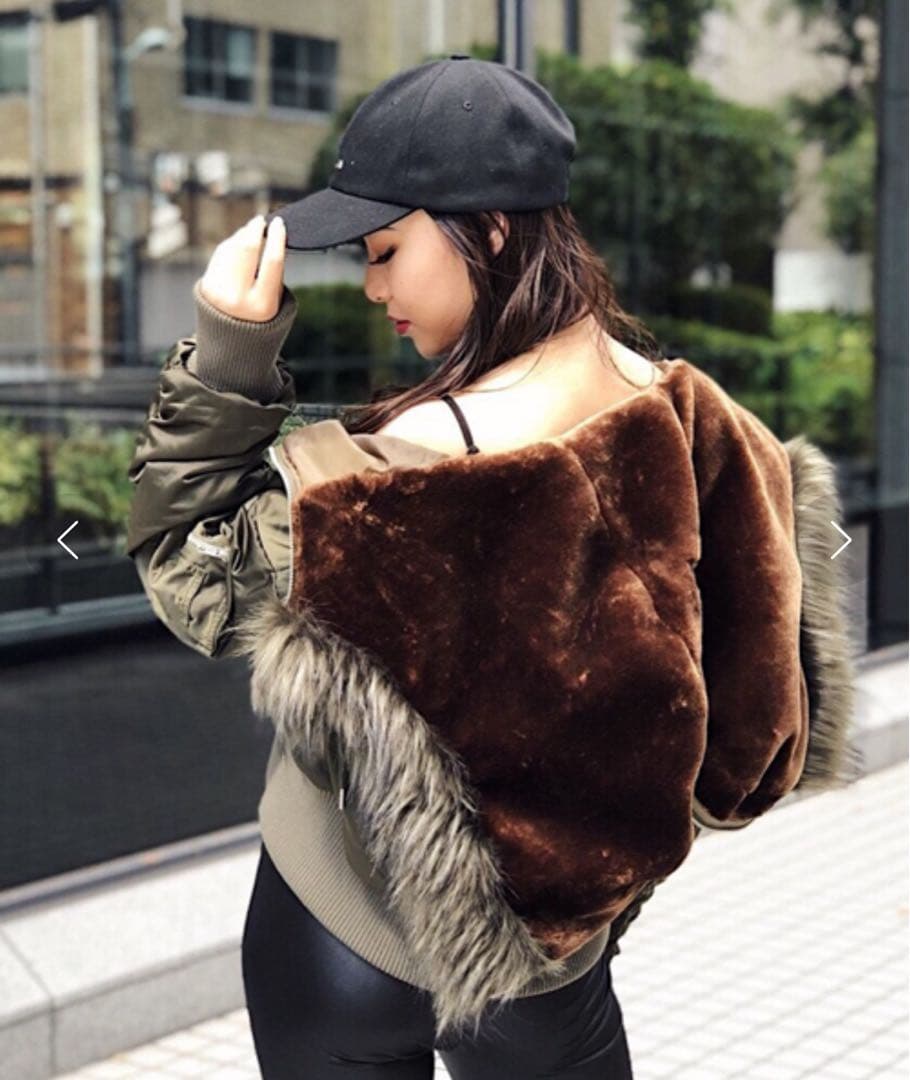 ENVYM N-2B カーキ ブルゾン ジャケット モッズコート MOUSSY