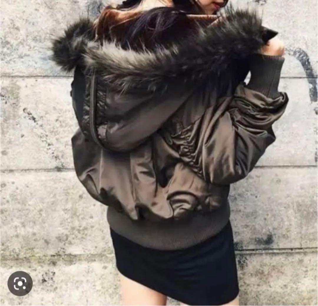 ENVYM N-2B カーキ ブルゾン ジャケット モッズコート MOUSSY