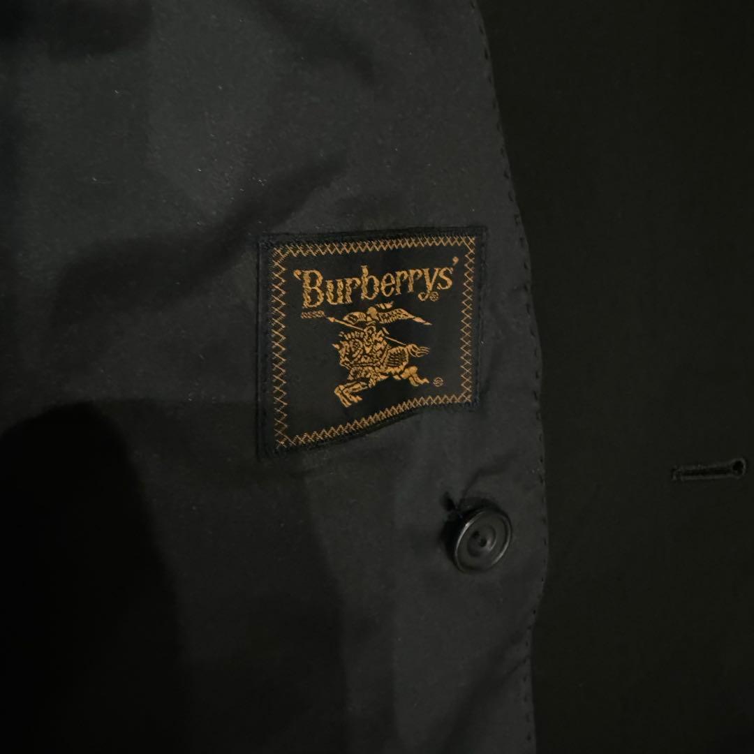 90's Burberrys black jacket ダブルブレストジャケット