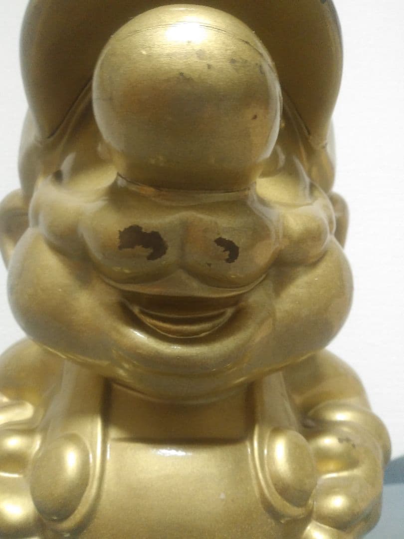 【非売品】金のマリオ像　任天堂エンターテイメント装飾品