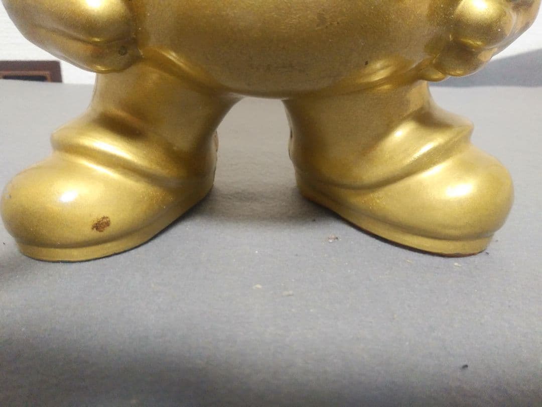 【非売品】金のマリオ像　任天堂エンターテイメント装飾品