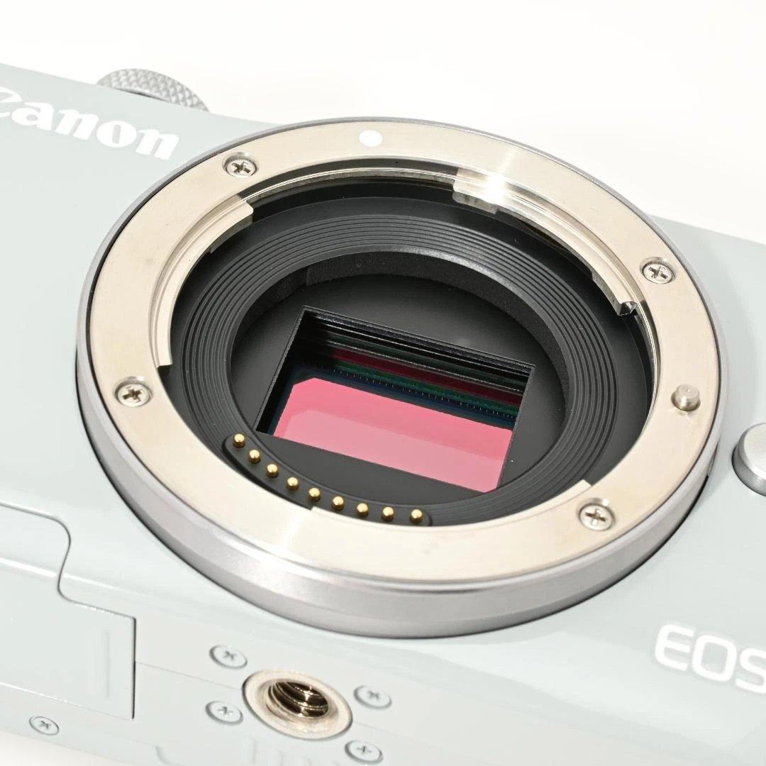 【ほぼ新品・箱付き】 Canon EOS M10 ボディ グレー