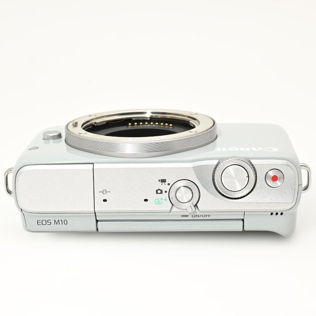 【ほぼ新品・箱付き】 Canon EOS M10 ボディ グレー