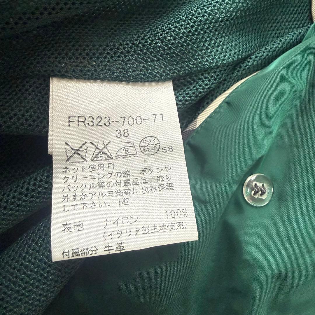 極美品 バーバリーロンドン トレンチコート はっ水 ノバチェック グリーン