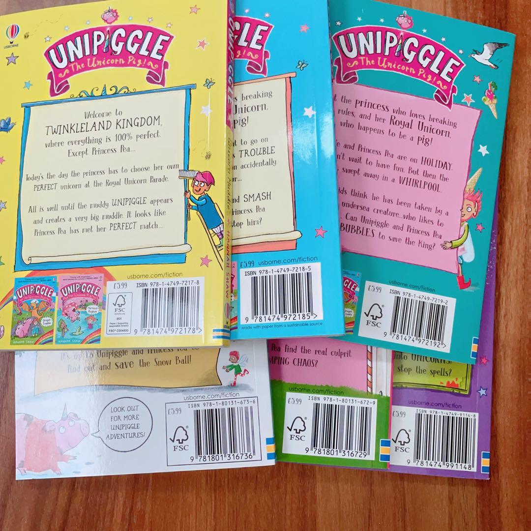 英語絵本　ユニピグル　UniPiggle The Unicorn Pig 6冊