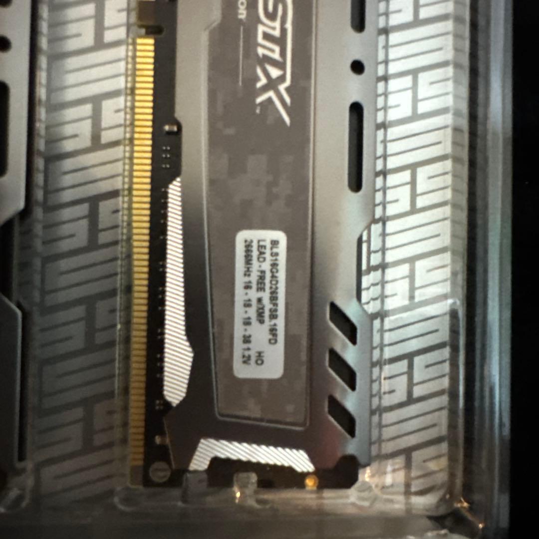 【32GBキット】Ballistix Sport LT DDR4-2666