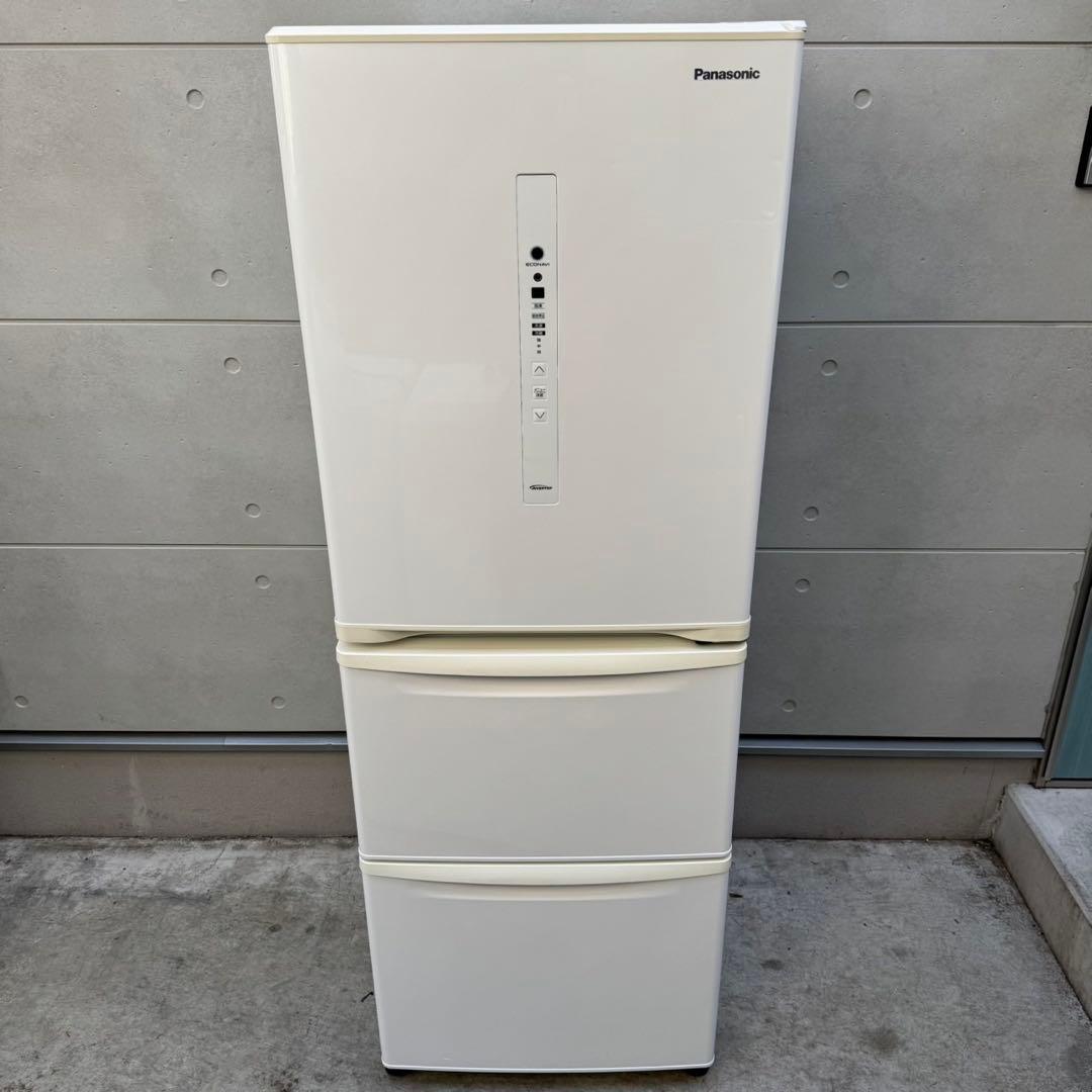 216⭐️2019年製★パナソニック　冷蔵庫　3ドア　自動製氷　335L 大型