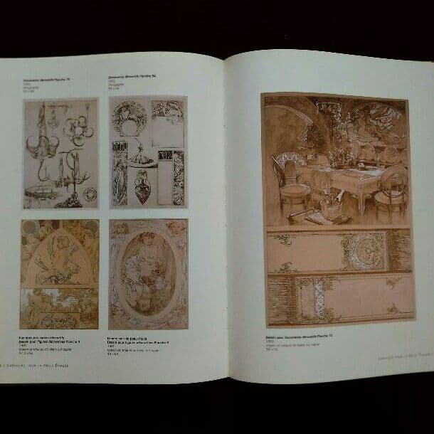 【フランス製】ミュシャ画集　作品集　洋書　フランス製