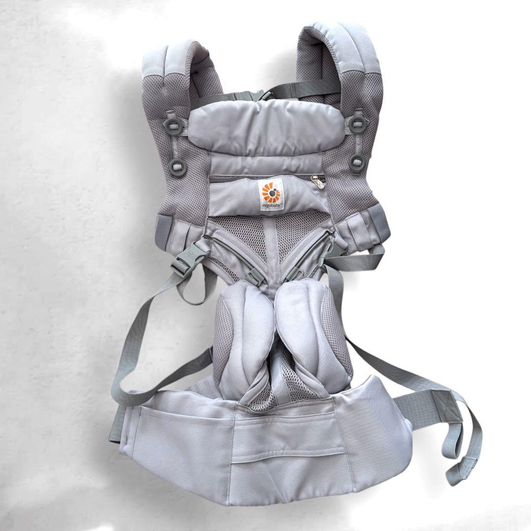 美品 ergobaby エルゴベビー OMNI 360 抱っこひも グレー